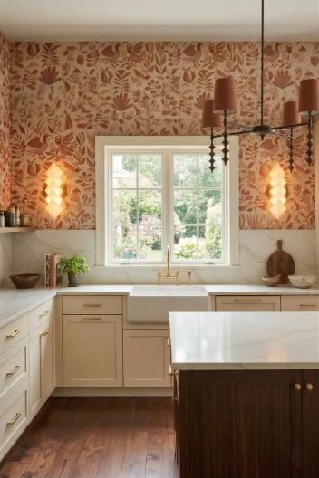 A rustic cottage kitchen where existing finishes affect demolition scope.