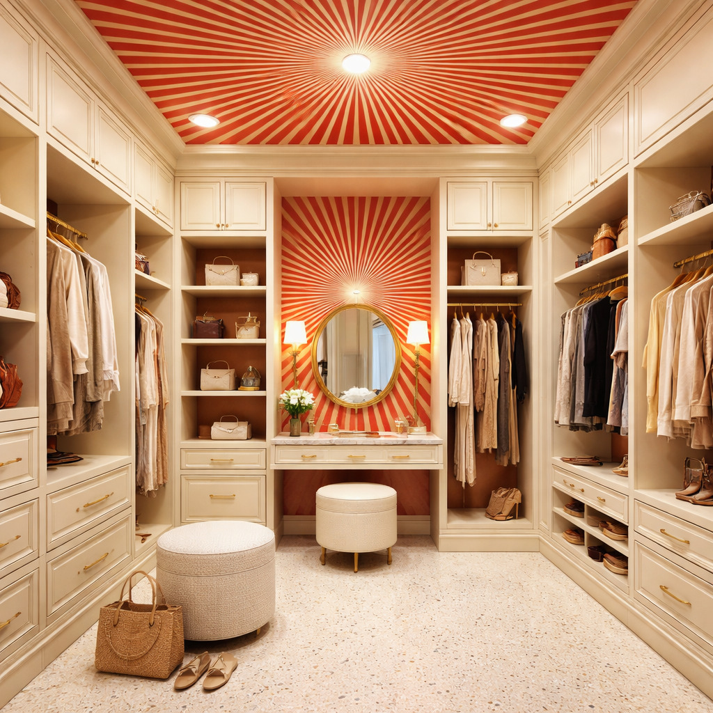 Anna design concept showing layered color, contrasting materials, cabinetry and layered interior details.